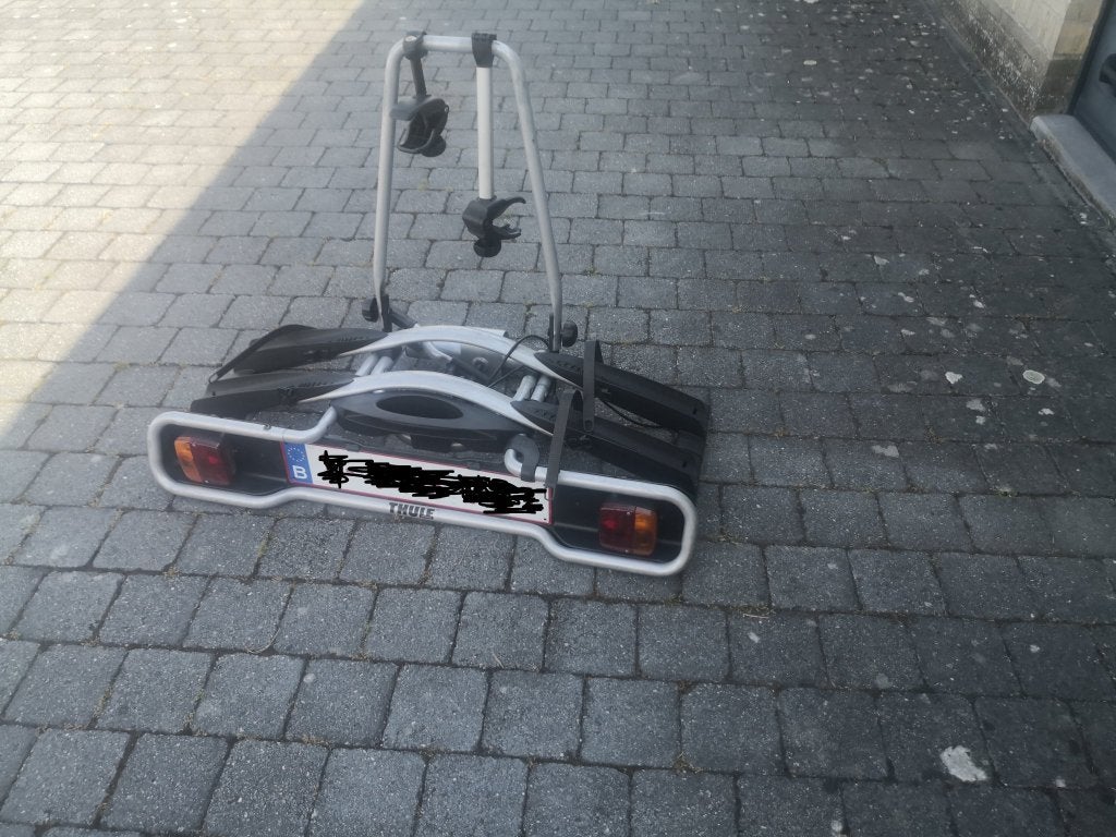 Thule fietsdrager, Auto diversen, Fietsendragers, Ophalen, 2 fietsen, Gebruikt