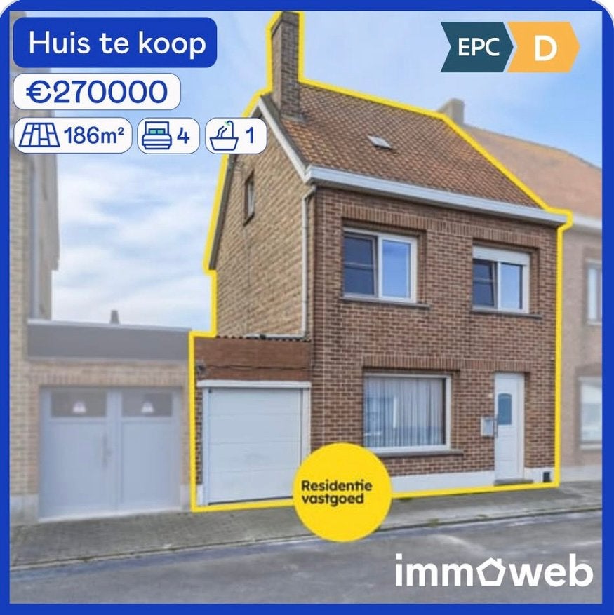 Huis te koop, Immo