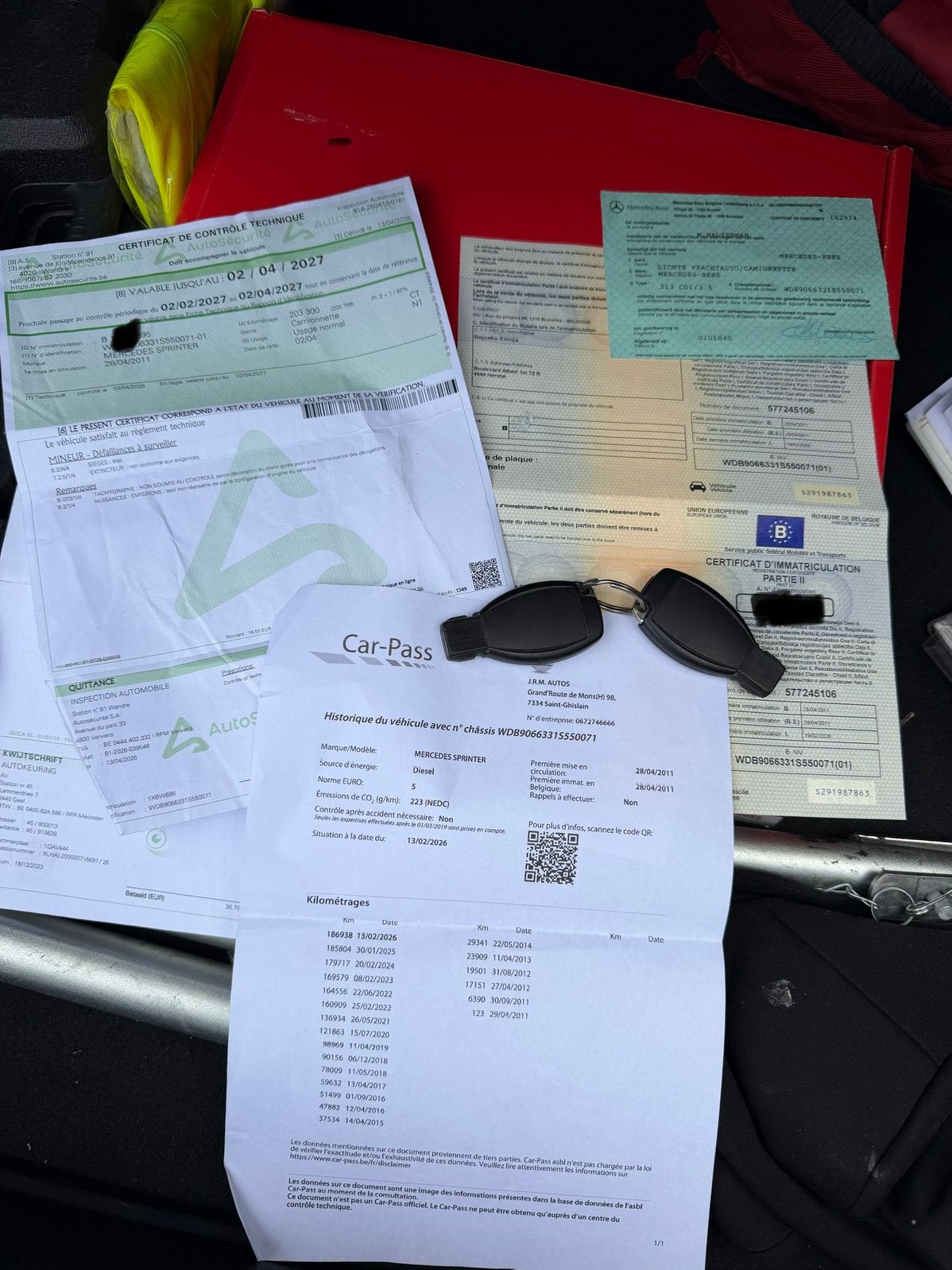 Mercedes sprinter 313. CDI, Euro 5, Achat, Diesel, Particulier