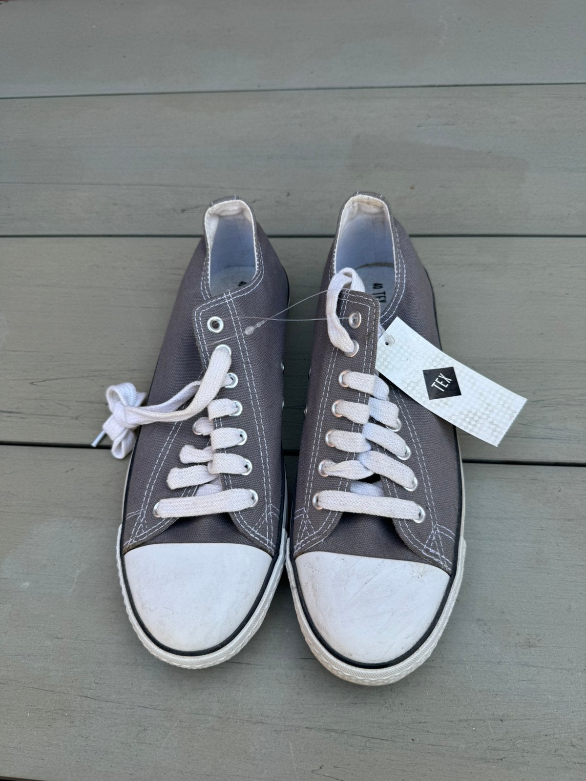 Lage sneakers, grijs, maat 40, Neuf, Gris, Sneakers et Baskets, Enlèvement