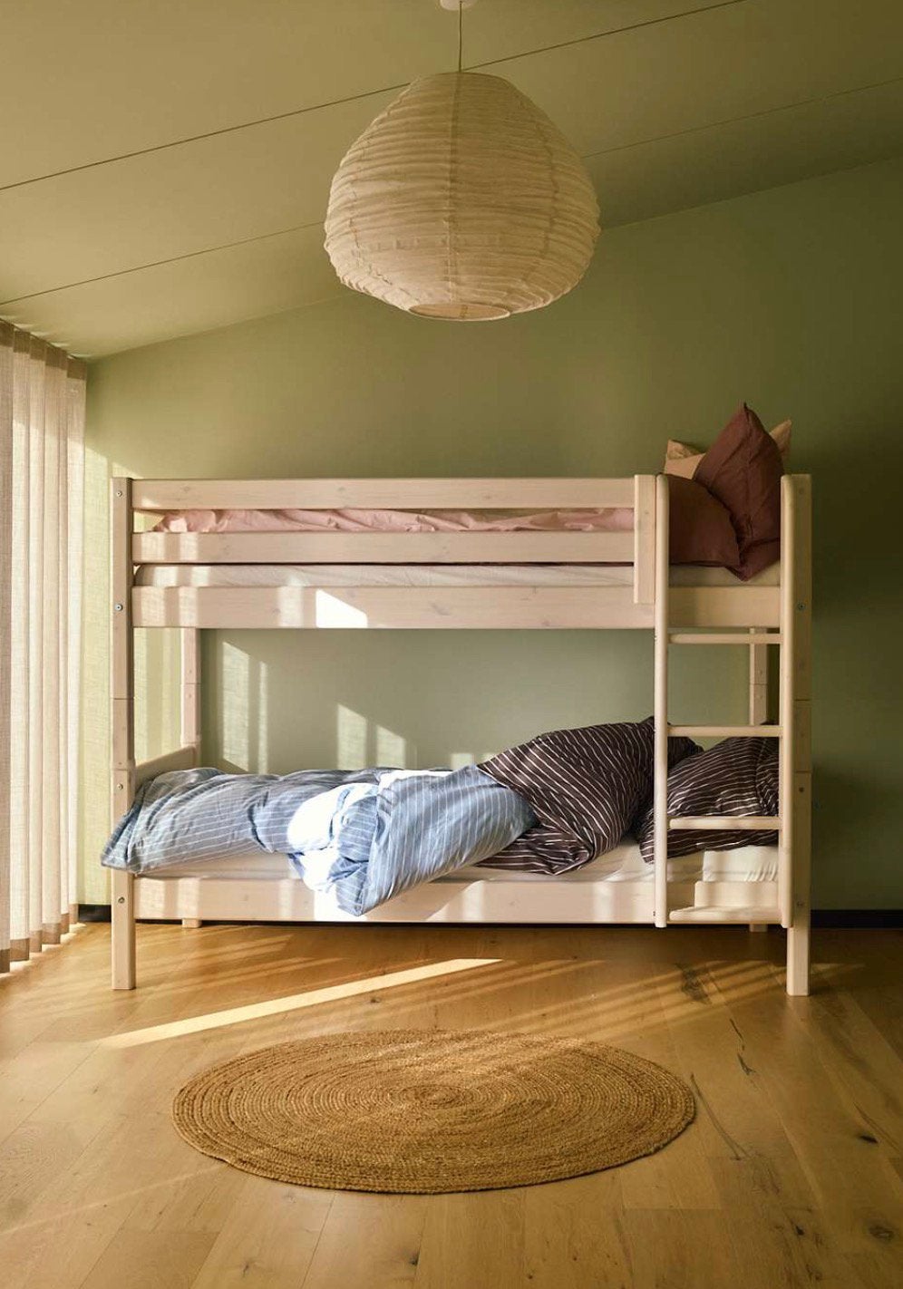 2 lits FLEXA + 1 lit gigogne + 3 matelas, Maison & Meubles, 90 cm, Enlèvement, Lits superposés, 200 cm