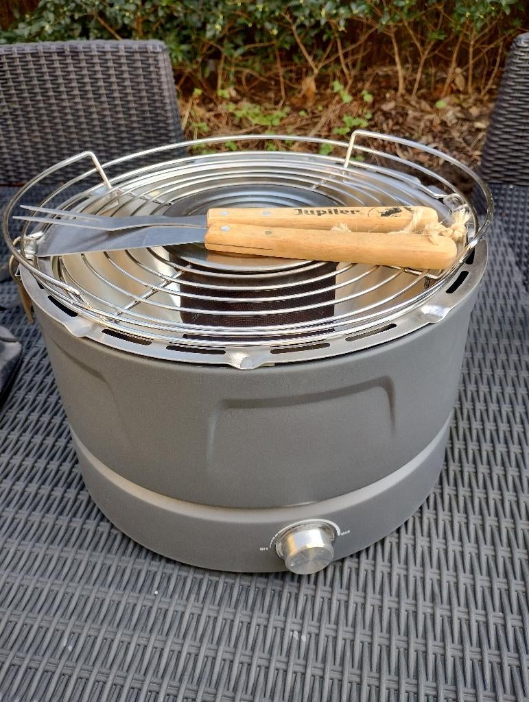 Tafel BBQ, Jardin & Terrasse, Barbecues au charbon de bois, Comme neuf, Avec accessoires, Enlèvement