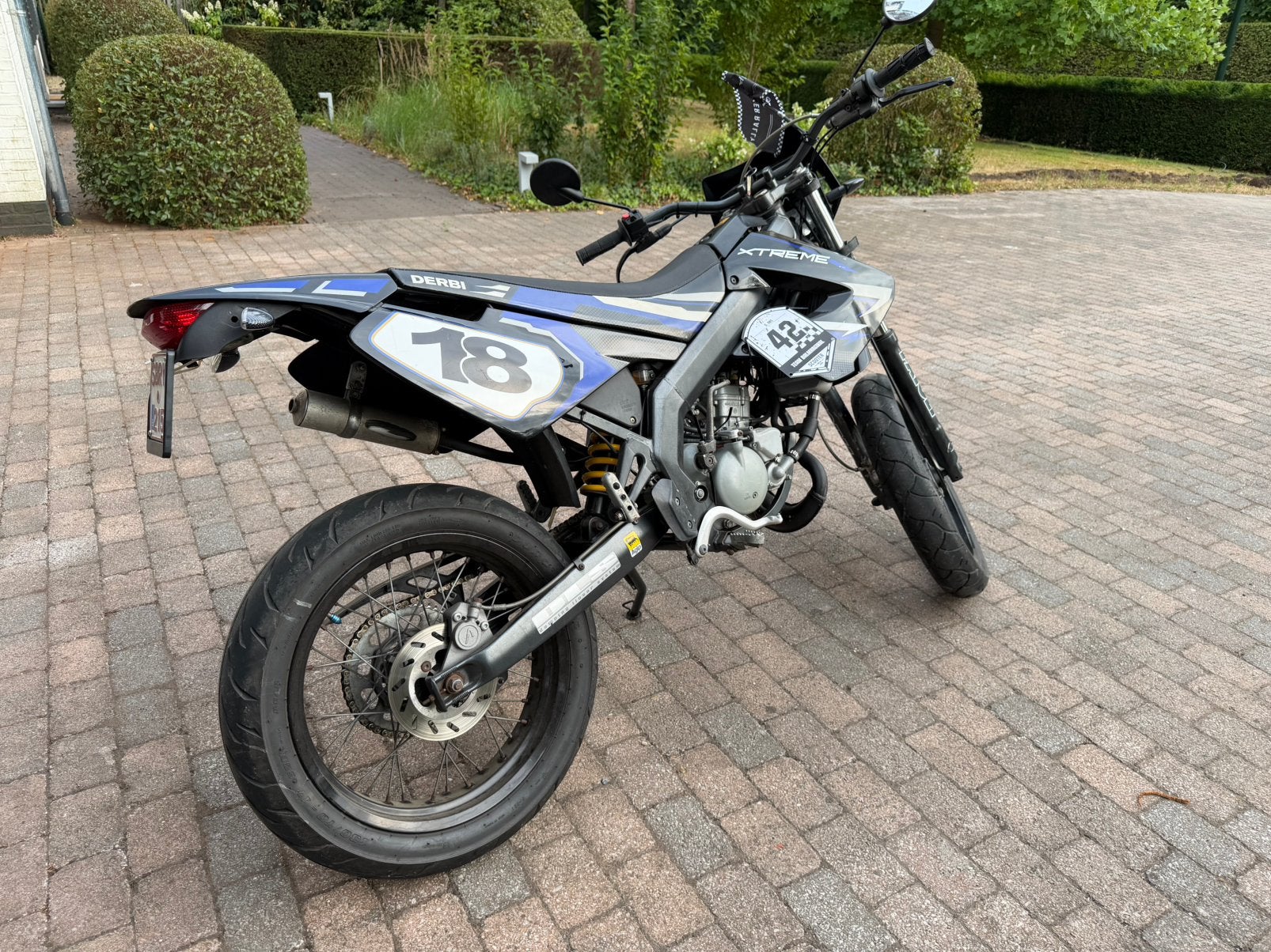 Derbi Senda Xtreme 50cc, Ophalen, Zo goed als nieuw