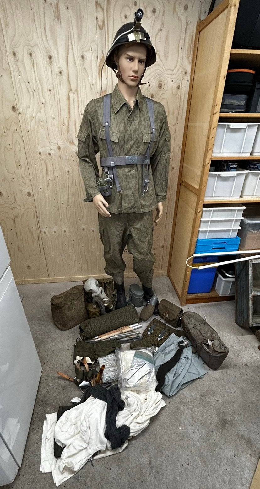 Complete DDR uitrusting, Verzamelen, Verzenden, Landmacht