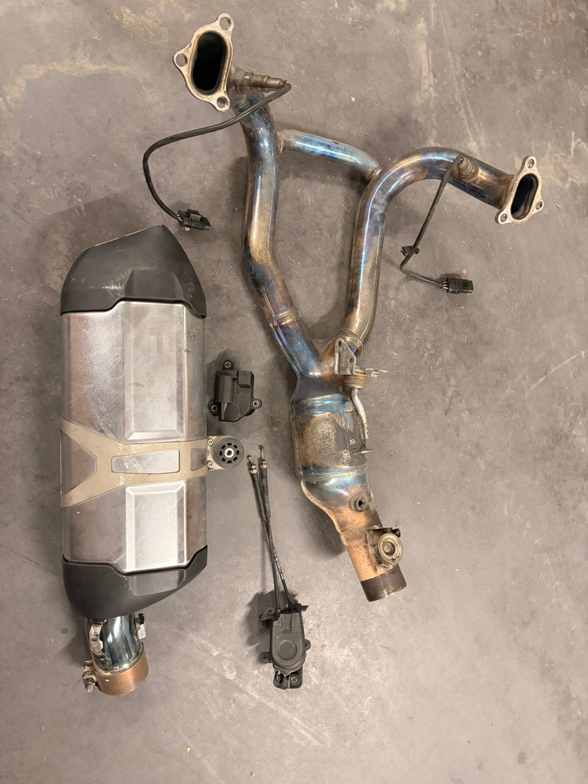Pot + collecteur + valve 1250 GS, Ophalen, BMW