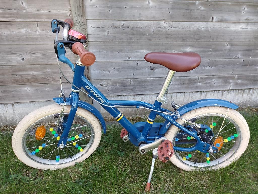 kinderfiets 16", B-twin, Frein sur jante, 16 à 20 pouces, Enlèvement