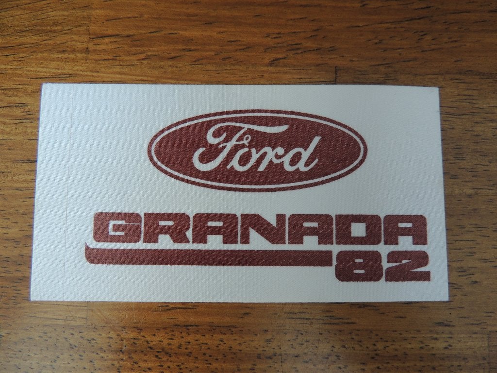 Ford Granada 1982 sticker, Enlèvement ou Envoi, Comme neuf