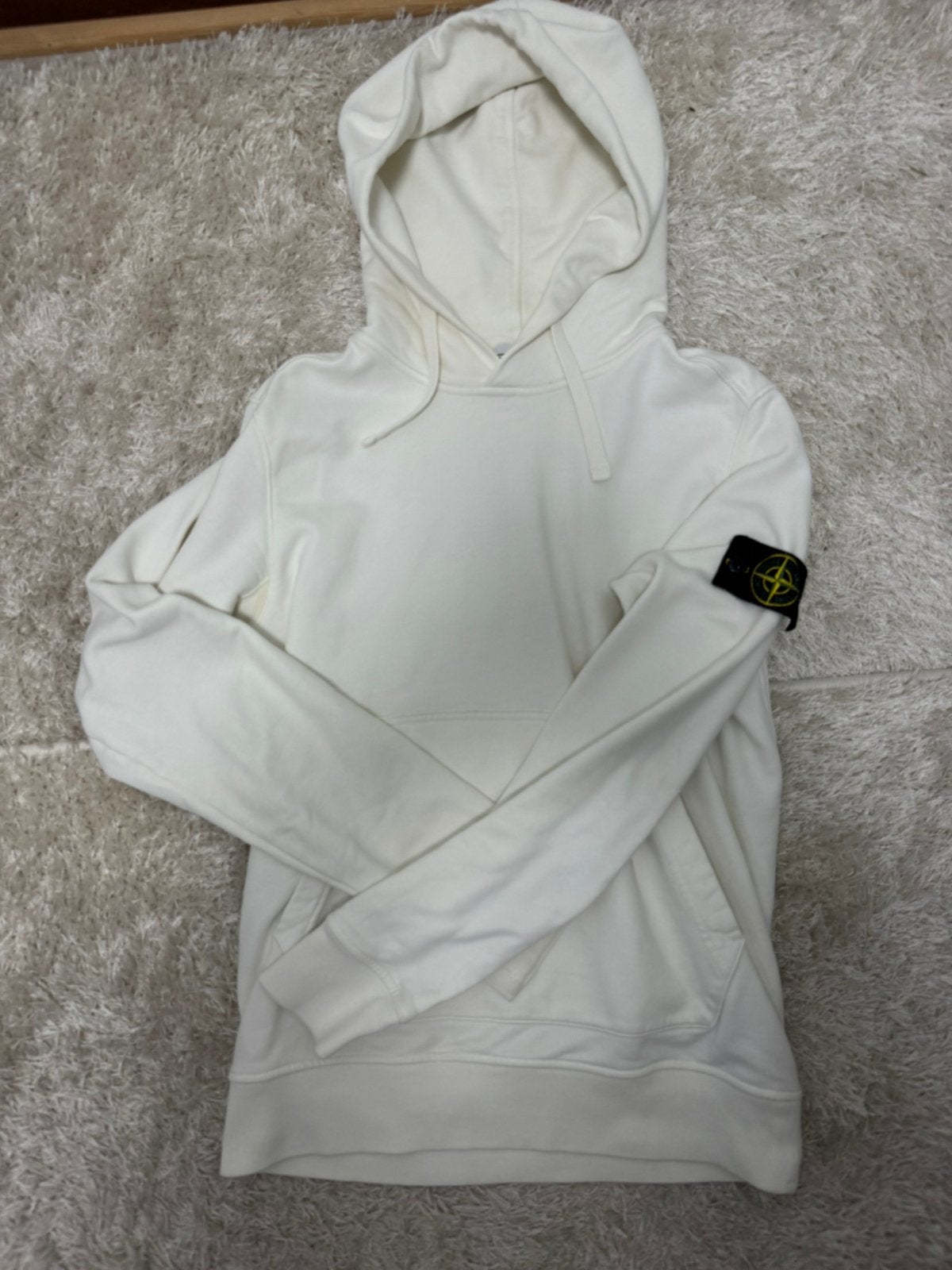Pull Stone Island, Enlèvement, Comme neuf, Taille 46 (S) ou plus petite, Blanc