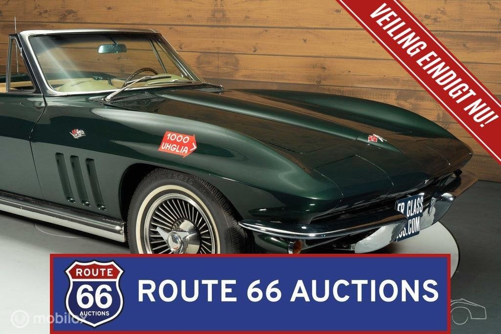 Chevrolet Corvette C2 Stingray Cabriolet | 1965 | Route 66 A, Achat, Entreprise, Chevrolet, Boîte manuelle