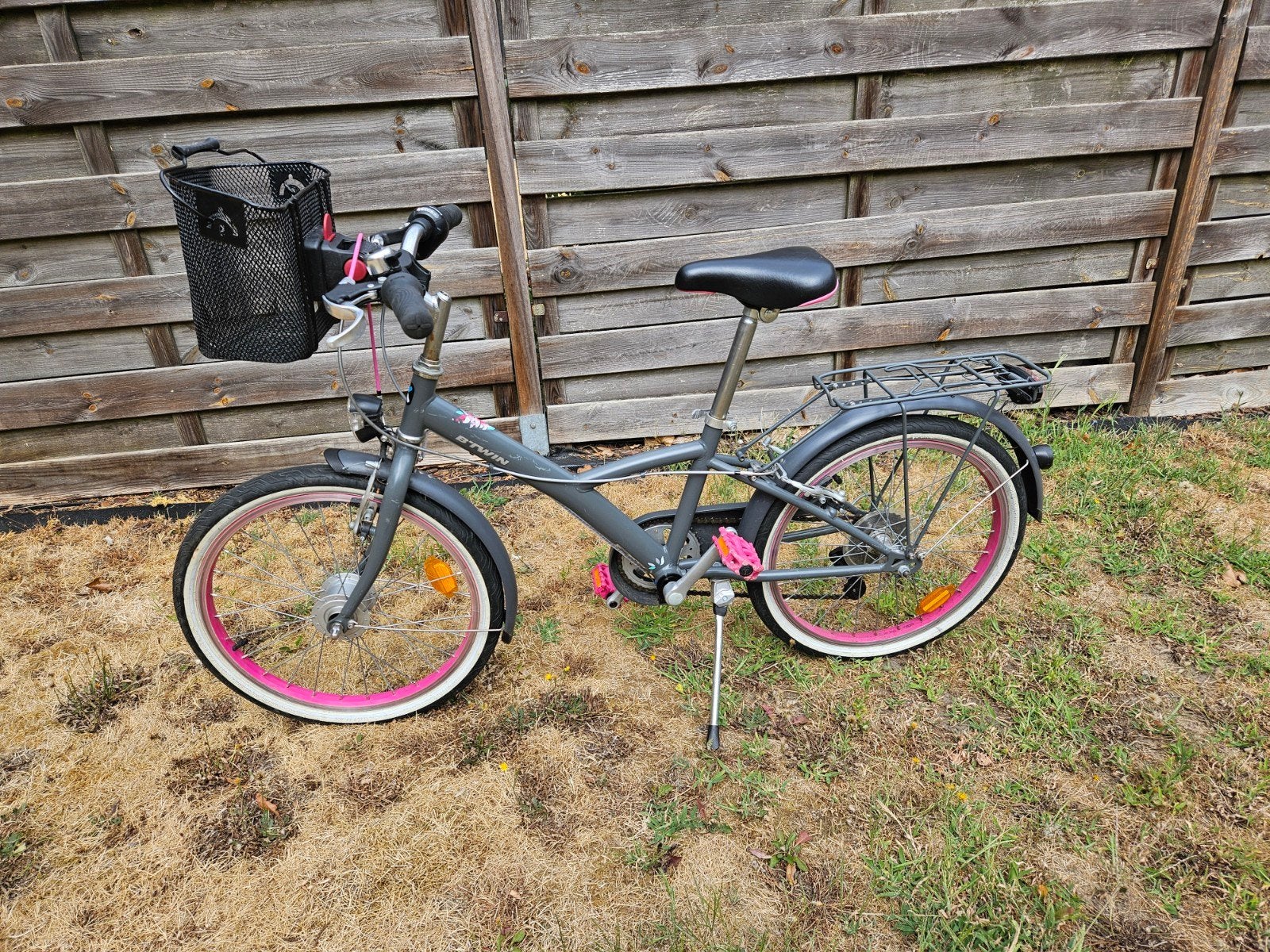 BTWIN meisjesfiets 20inch, Fietsen en Brommers, Ophalen, Versnellingen