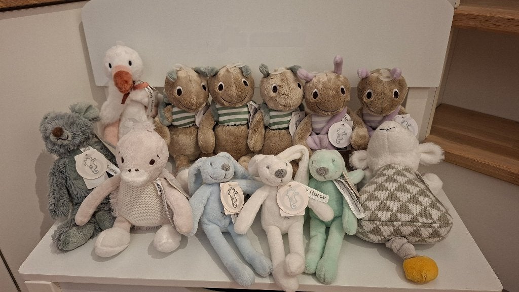 Lot pluche Happy Horse NIEUW, Kinderen en Baby's, Speelgoed | Knuffels en Pluche, Ophalen, Nieuw, Met label, Happy Horse