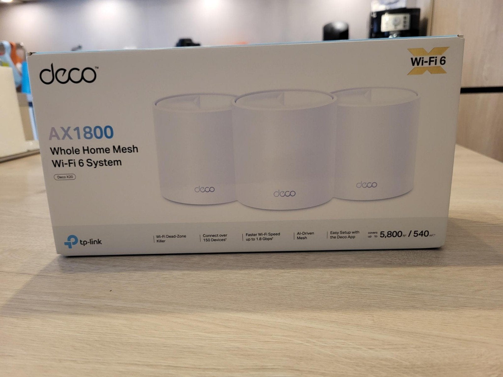TP-Link Deco X20 AX1800 Mesh WiFi 6, Computers en Software, WiFi-versterkers, Ophalen, Zo goed als nieuw, TP-Link