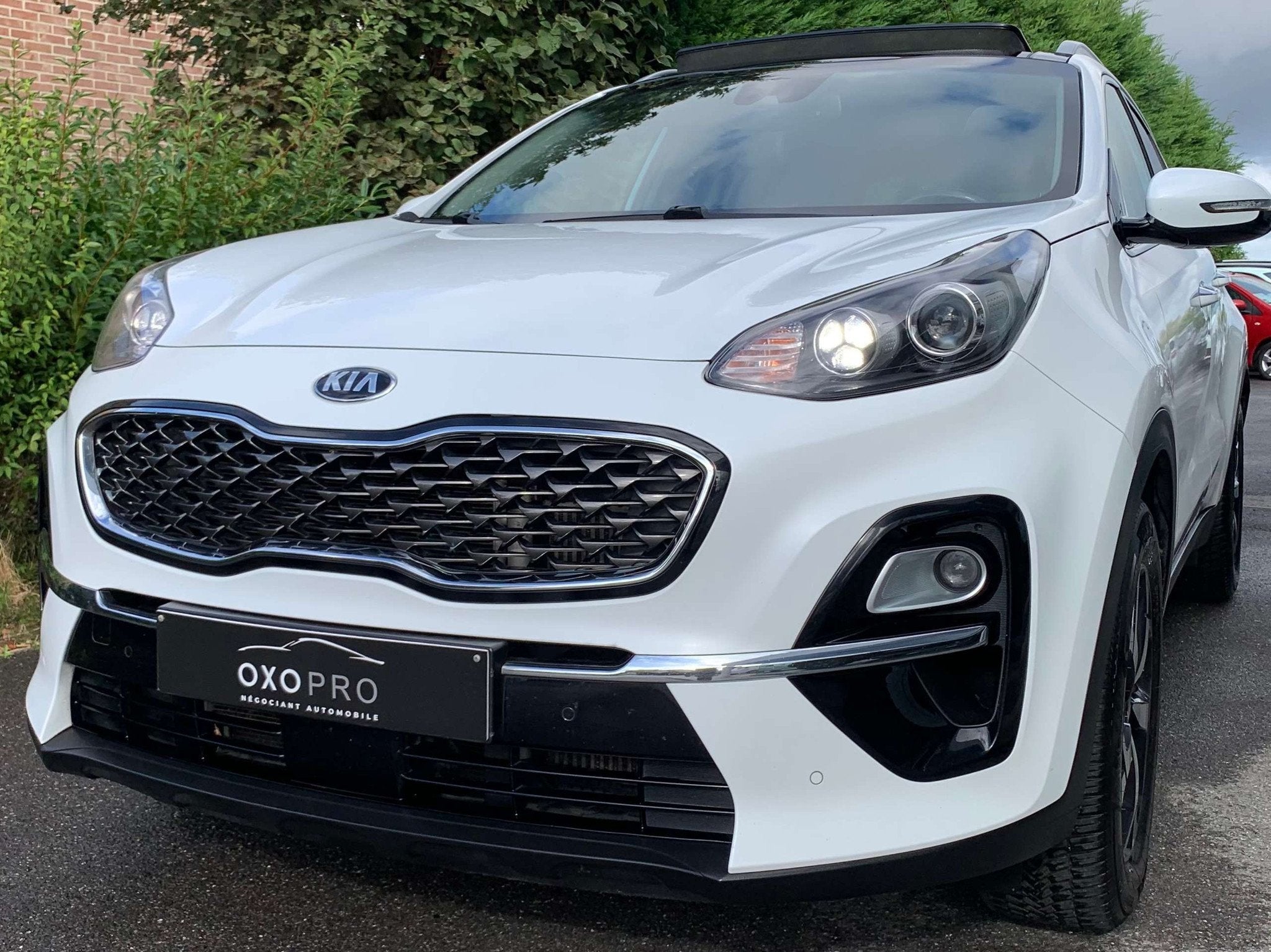 Kia Sportage 1.6 CRDi / BOÎTE AUTO / TOIT PANO / GPS / CAM, Auto's, Kia, Gebruikt, 4 cilinders, 136 pk, Wit