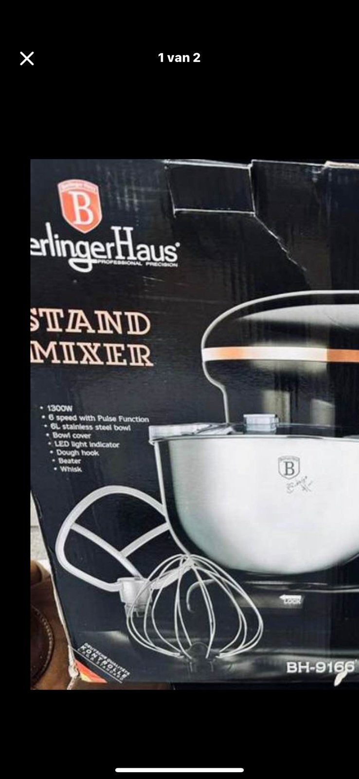 Nouveau mixeur de cuisine, Neuf, Résiste au lave-vaisselle, Enlèvement, 4 litres ou plus