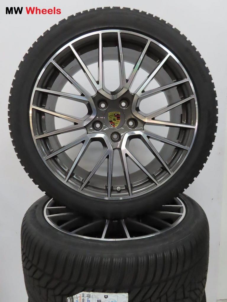 Porsche 21 inch Origineel velgen Cayenne Coupe winterbanden, Auto-onderdelen, Gebruikt, -, 275 mm, -