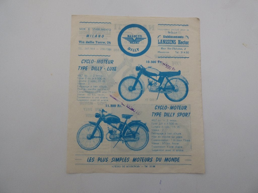 NASSETTI GAMMA FLYER, Fietsen en Brommers, Ophalen of Verzenden, Zo goed als nieuw
