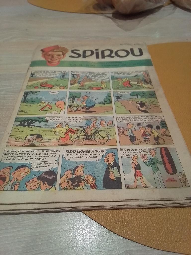 Spirou, Livres, Enlèvement
