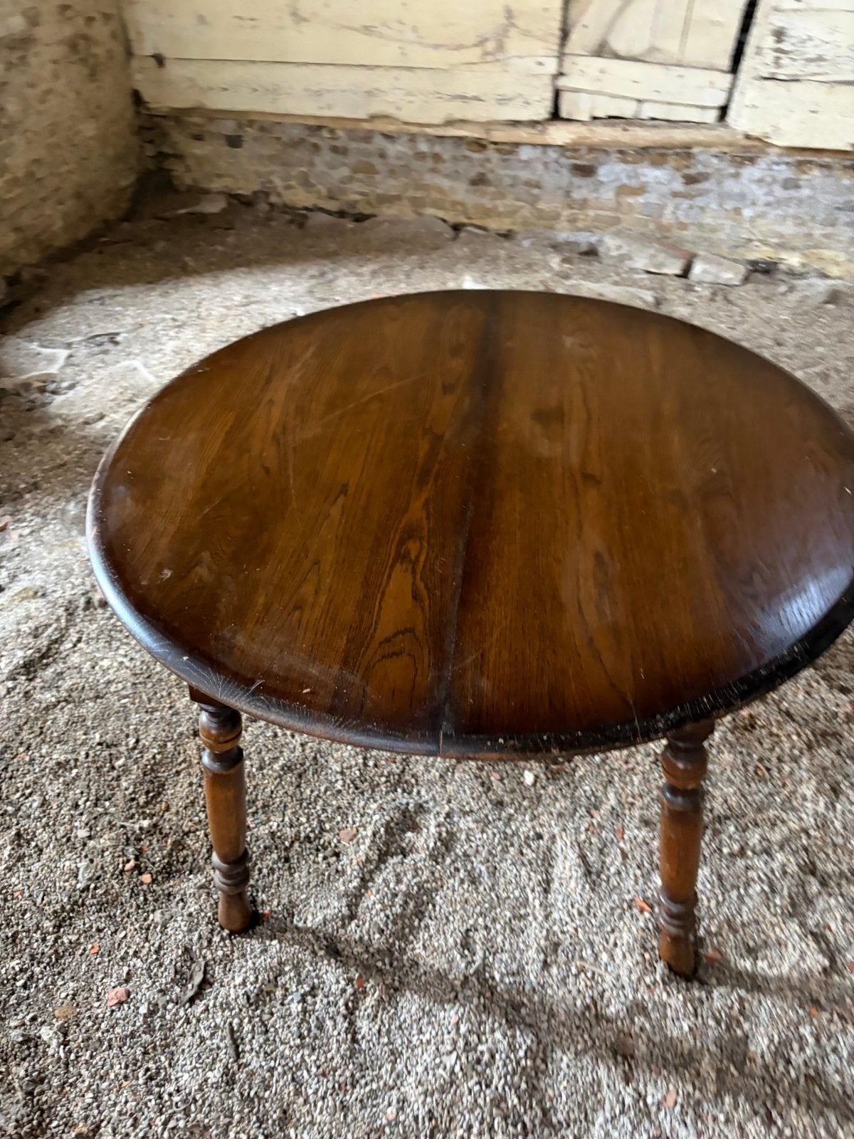 Klassieke ronde tafel, uitbouwbaar, Antiek en Kunst, Antiek | Meubels | Tafels, Ophalen