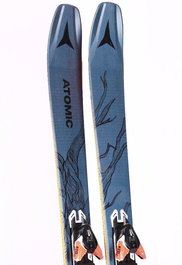 Skis freeride de 172 cm ATOMIC BENT CHETLER 100, bleus + Ato, 160 à 180 cm, Carving, Skis, Utilisé
