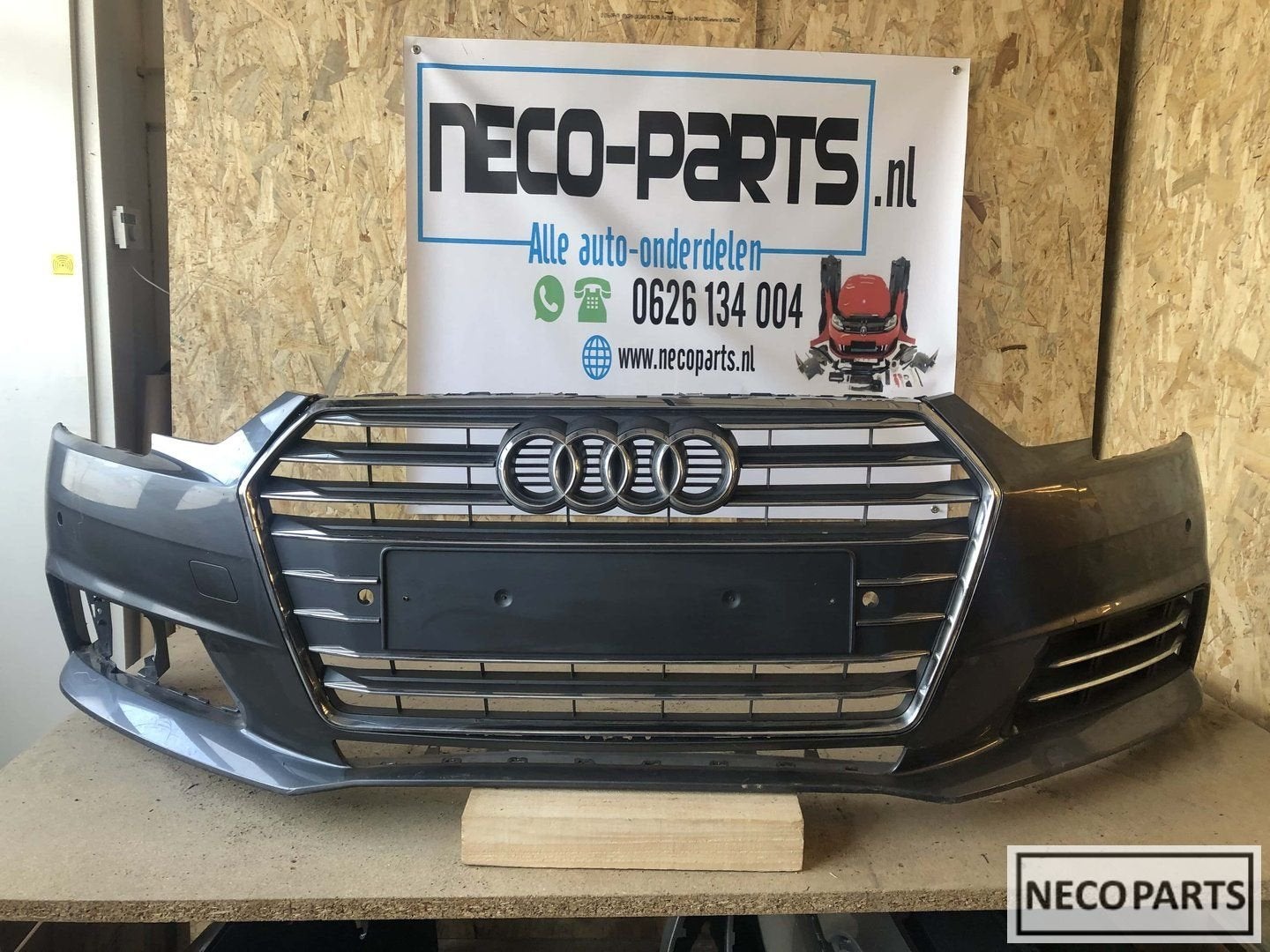 Audi A4 B9 8W bumper voorbumper 2016-2019 origineel, -, Audi, Utilisé, -