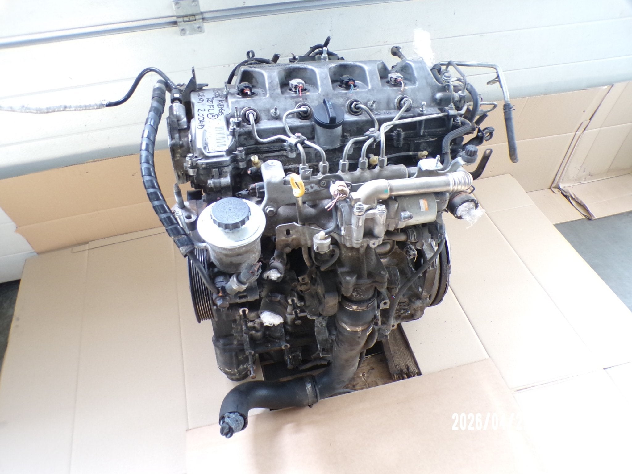 Moteur 1ADFTV Complet TOYOTA AVENSIS, Envoi, Utilisé, Daihatsu
