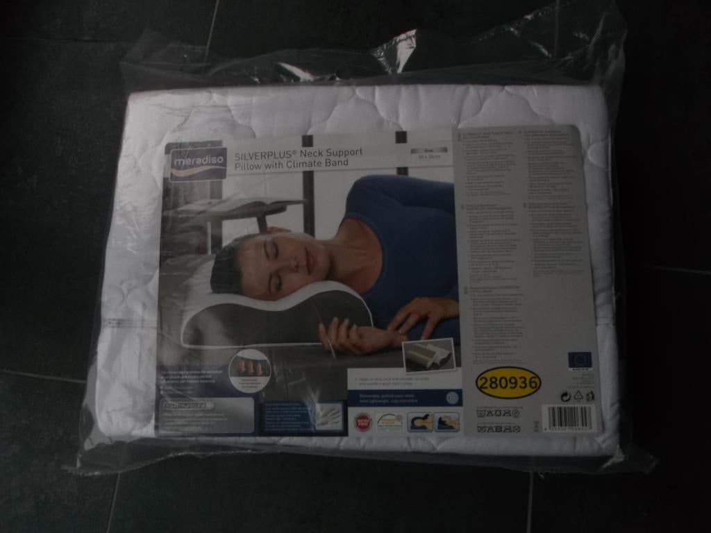 oreiller silverplus meradiso ergonomique neuf emballé, Enlèvement ou Envoi, Neuf