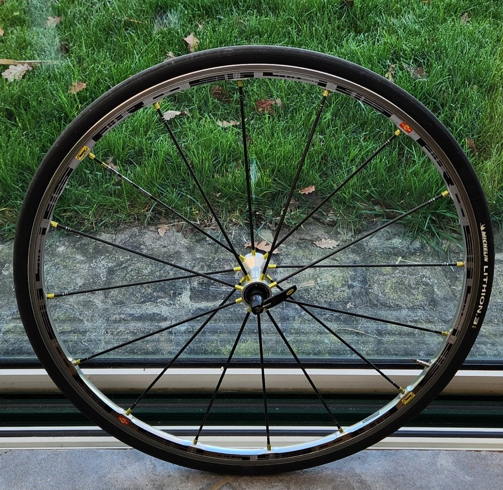 Mavic Ksyrium Rays 10v wielen, Fietsen en Brommers, Overige materialen, Zo goed als nieuw, Mavic, Racefiets