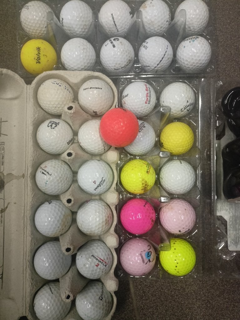 Golfballen, Sport en Fitness, Golf, Ophalen, Gebruikt, Overige typen, Overige merken