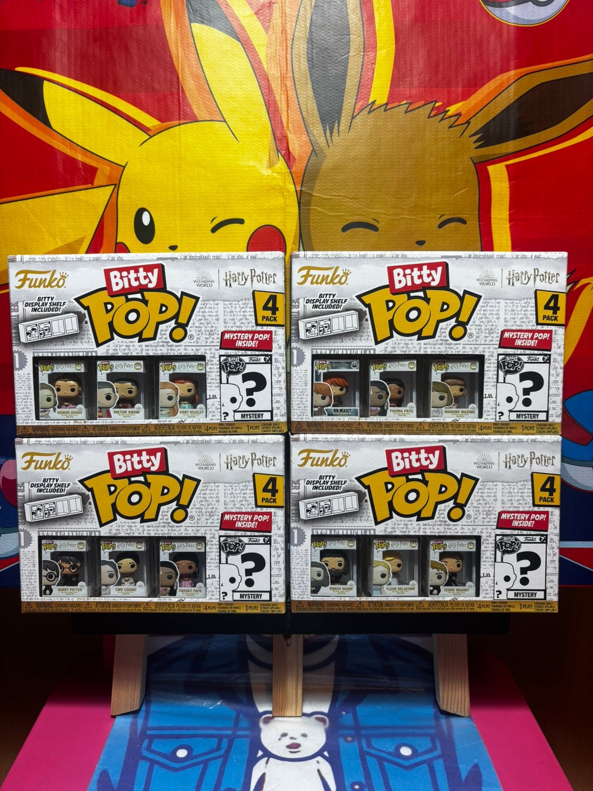 Funko Bitty Pop! figuren Harry Potter 4-pakjes (x4) ‍️, Verzamelen, Ophalen of Verzenden, Nieuw