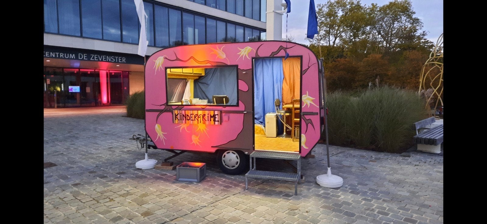 trailer caravan promostand, Auto diversen, Aanhangers en Bagagewagens, Ophalen