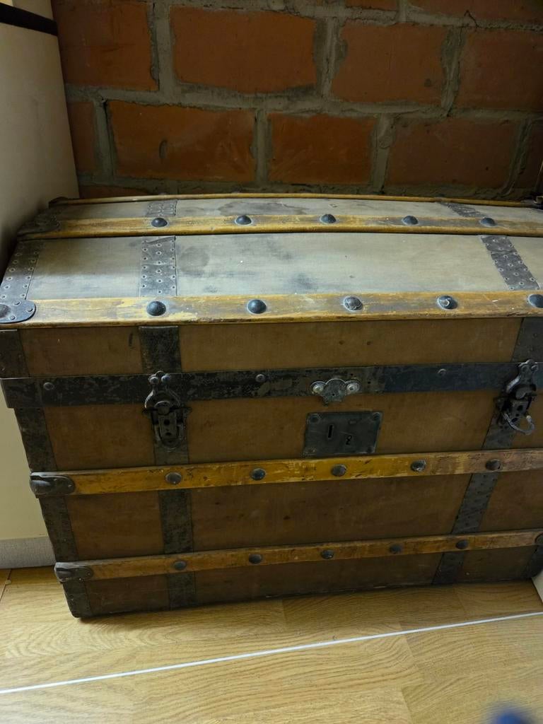 Antieke koffer, Antiek en Kunst, Ophalen