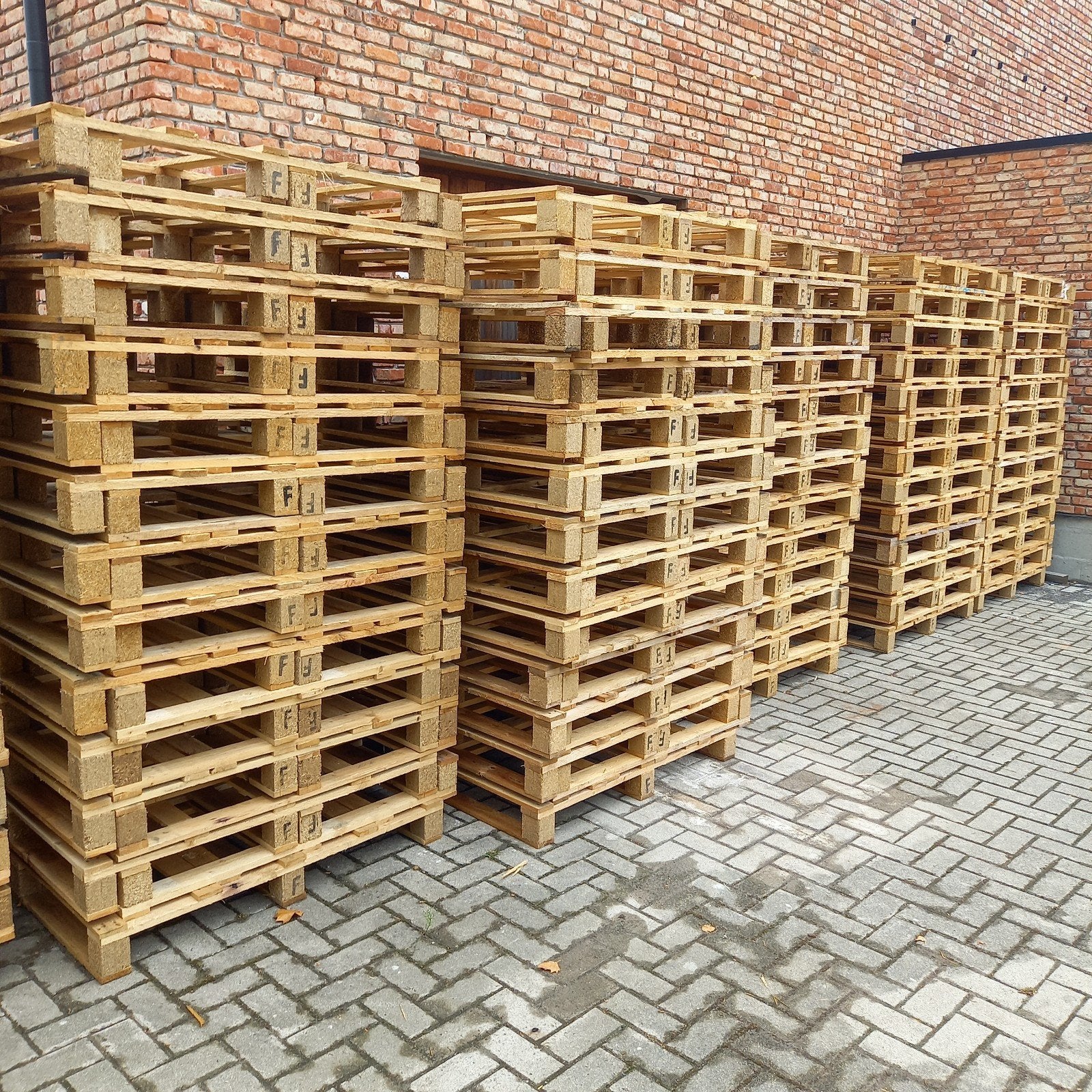 palletten, Ophalen