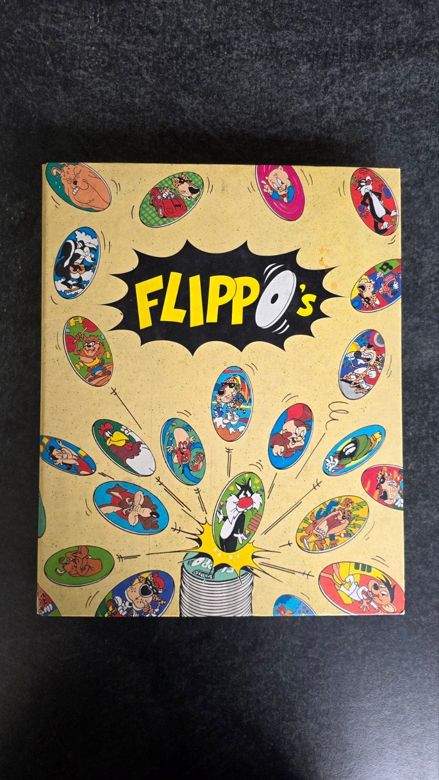 Smiths Flippo Verzamelmap Looney Tunes (1995), Collections, Flippos, Flying, Looney Tunes, Mega, Enlèvement