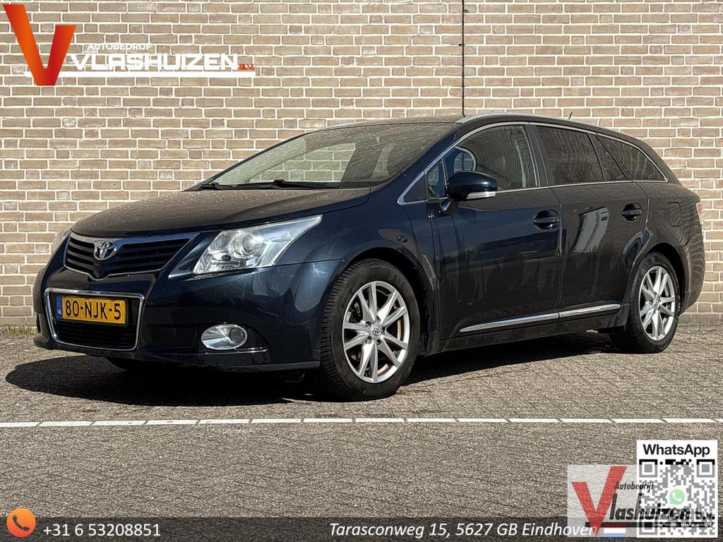 Toyota Avensis Wagon 2.0 D-4D Business | Leder | Navi | Clim, Auto's, Toyota, Avensis, Navigatiesysteem, Bedrijf, Zilver of Grijs