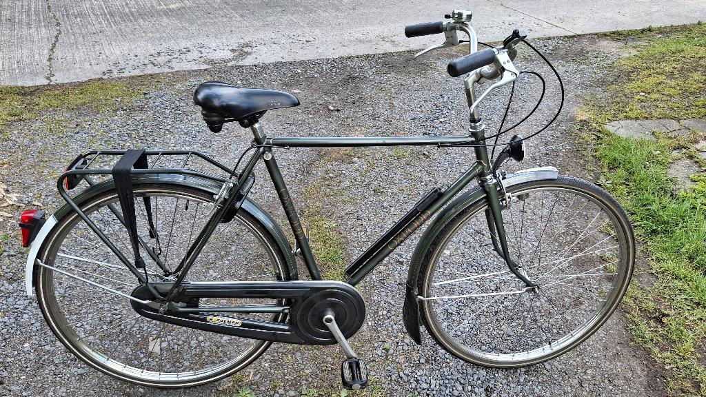 Grote GOEDE retro OXFORD herenfiets met INOX wielen+ IN ORDE, Fietsen en Brommers, Fietsen | Heren | Herenfietsen, Ophalen, Velgrem