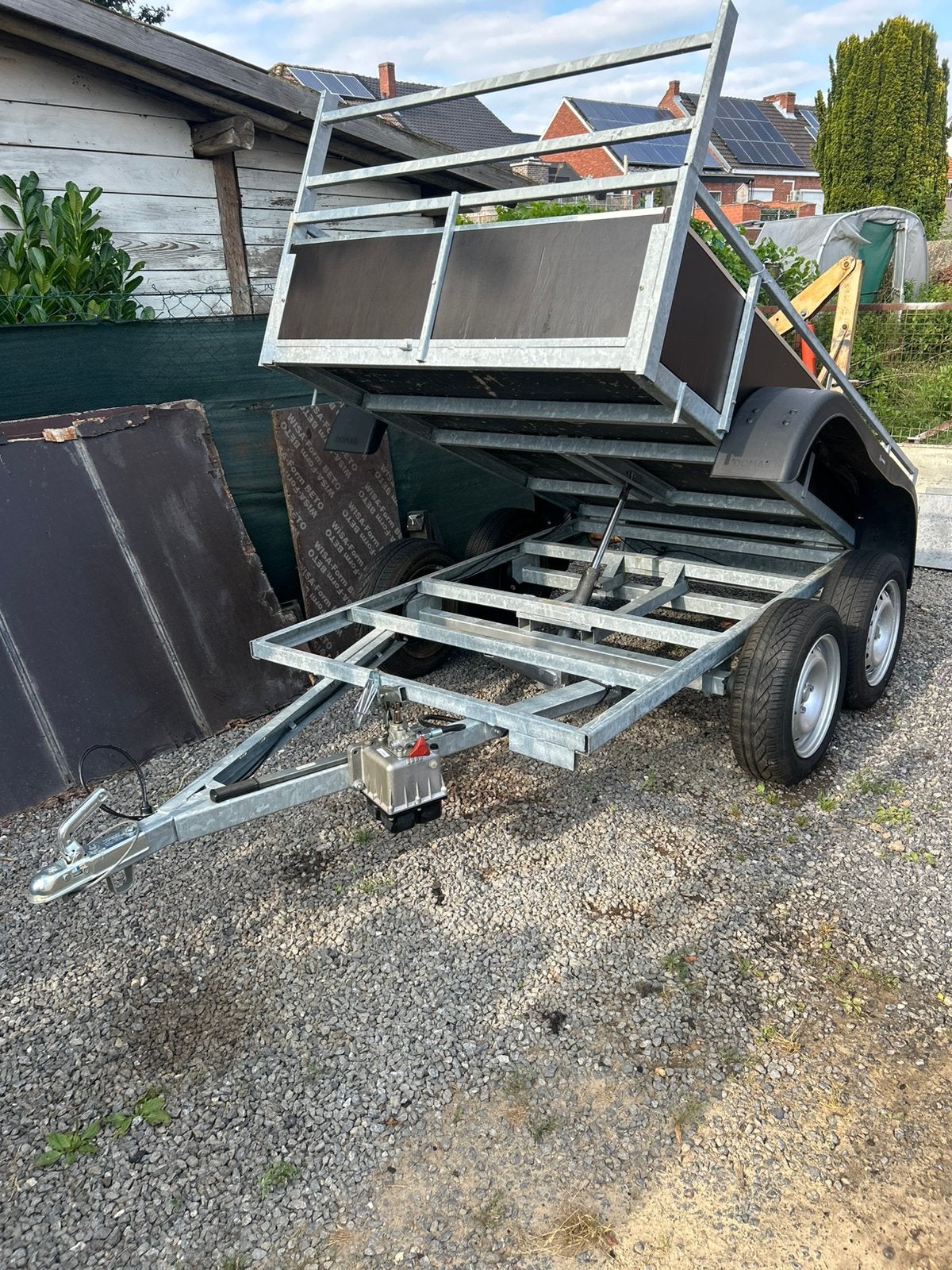 Aanhangwagen kipper 750 kg, Auto diversen, Aanhangers en Bagagewagens, Ophalen, Zo goed als nieuw