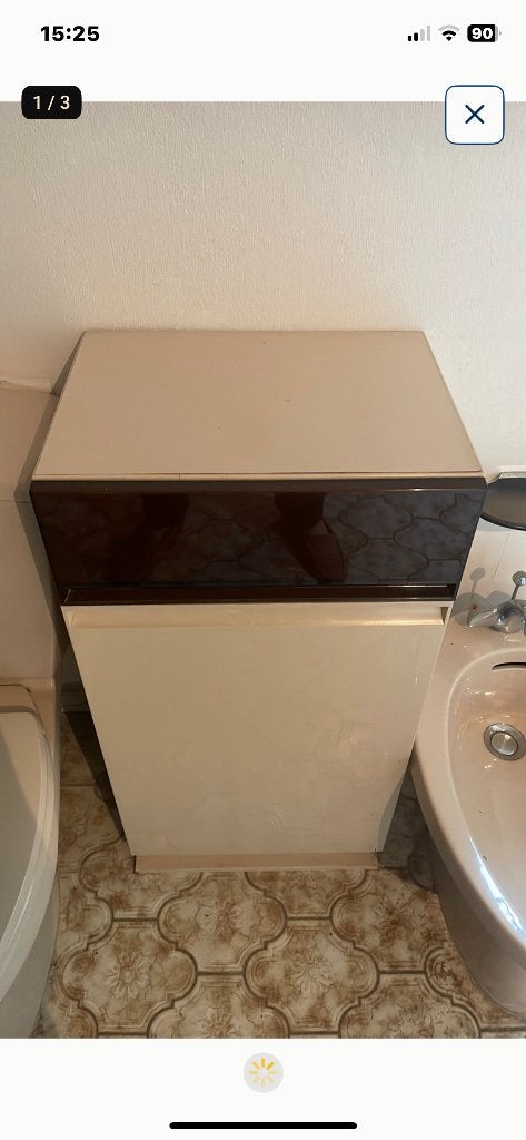meuble de salle de bain, 25 à 50 cm, Armoire (mi-)haute, Moins de 100 cm, Comme neuf
