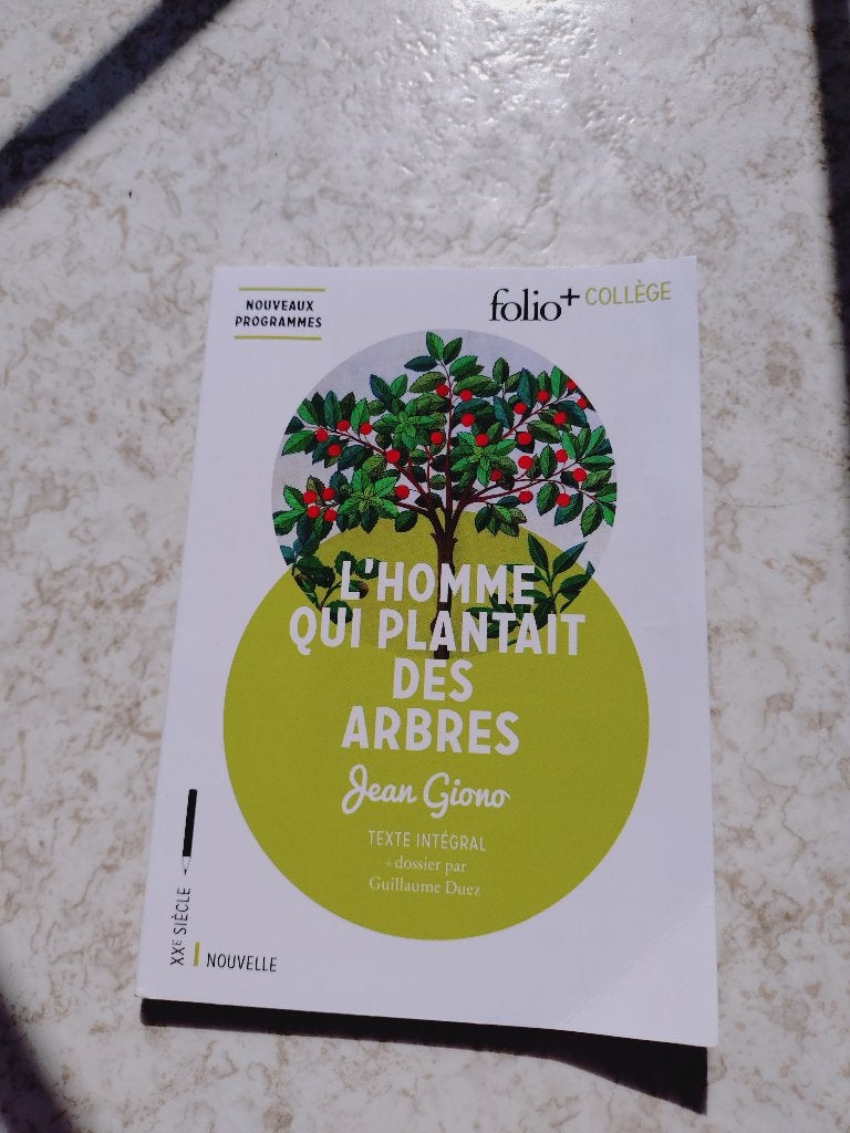 L'homme qui plantait des arbres, Enlèvement, Comme neuf, Secondaire, Français
