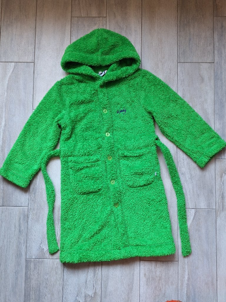 ★ M128 - Badjas Woody thema muis, Nacht- of Onderkleding, Ophalen of Verzenden, Zo goed als nieuw, Jongen