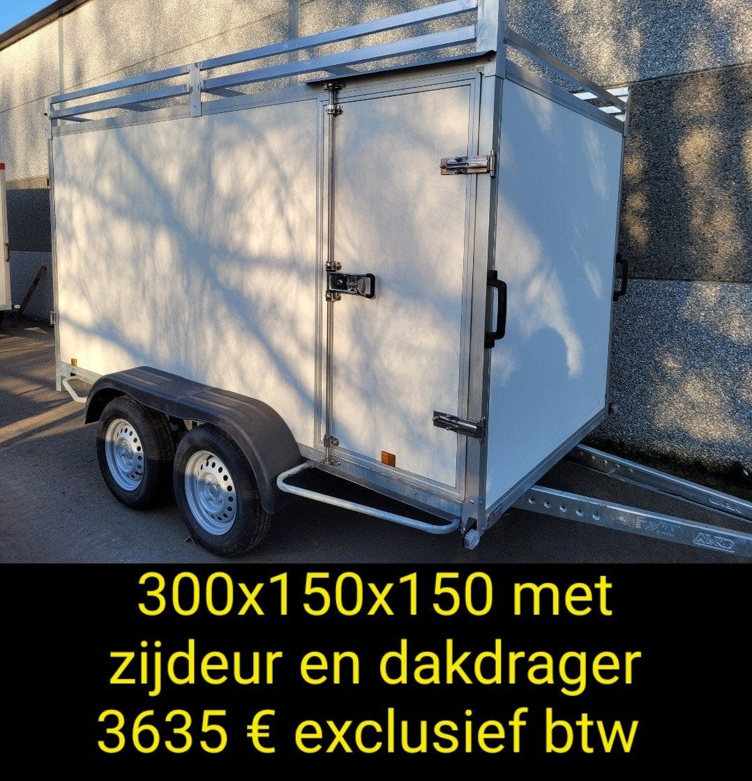 Gesloten aanhangwagen, Ophalen