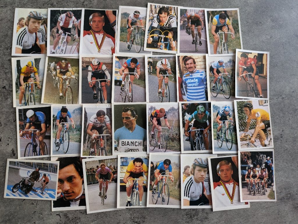 CICLISMO CYCLISTS ED. 31X AUTOCOLLANTS BERGMANN ANNO 1983, Enlèvement ou Envoi, Comme neuf