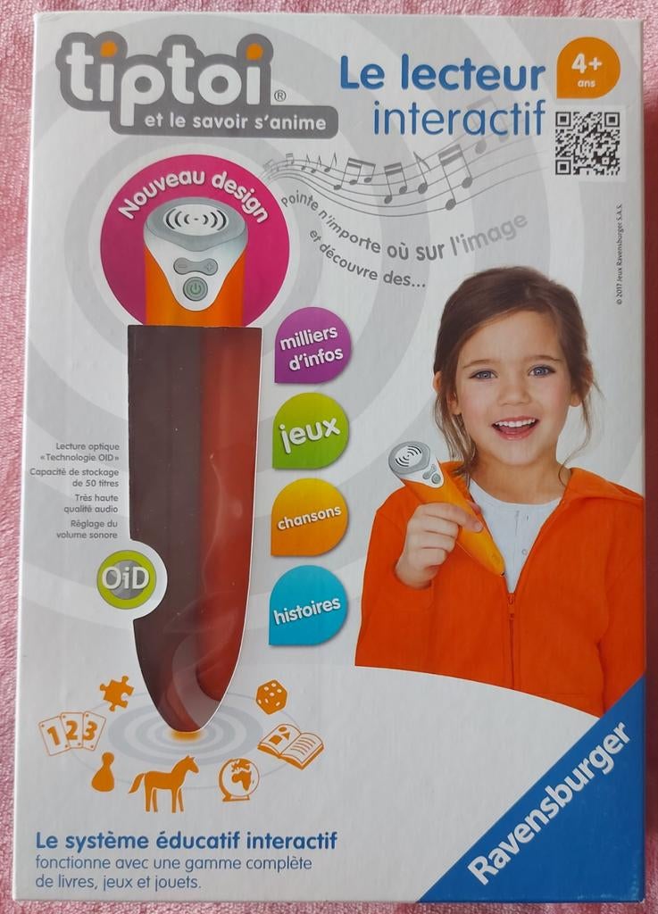 Lecteur interactif Tiptoi, Ophalen