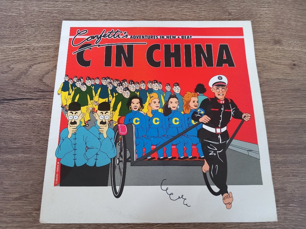 Vinyl 12" maxi single Confetti's C in China New Beat Belpop, Ophalen of Verzenden, 12 inch, Pop