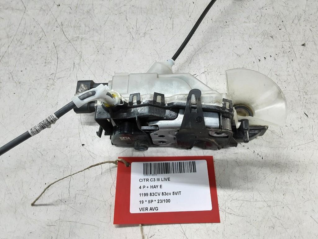 PORTIERSLOT LINKS VOOR Citroën C3 (SX / SW) (123981), Gebruikt, Citroën, Rue de l'Espoir 34 34
4030  GRIVEGNÉE, BE, Info@Collignon.be