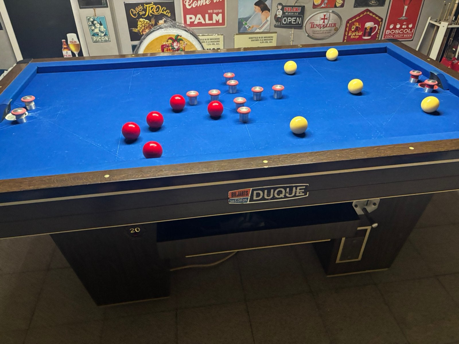 Biljart tafel, Sport en Fitness, Biljarten en Poolen, Ophalen, Zo goed als nieuw