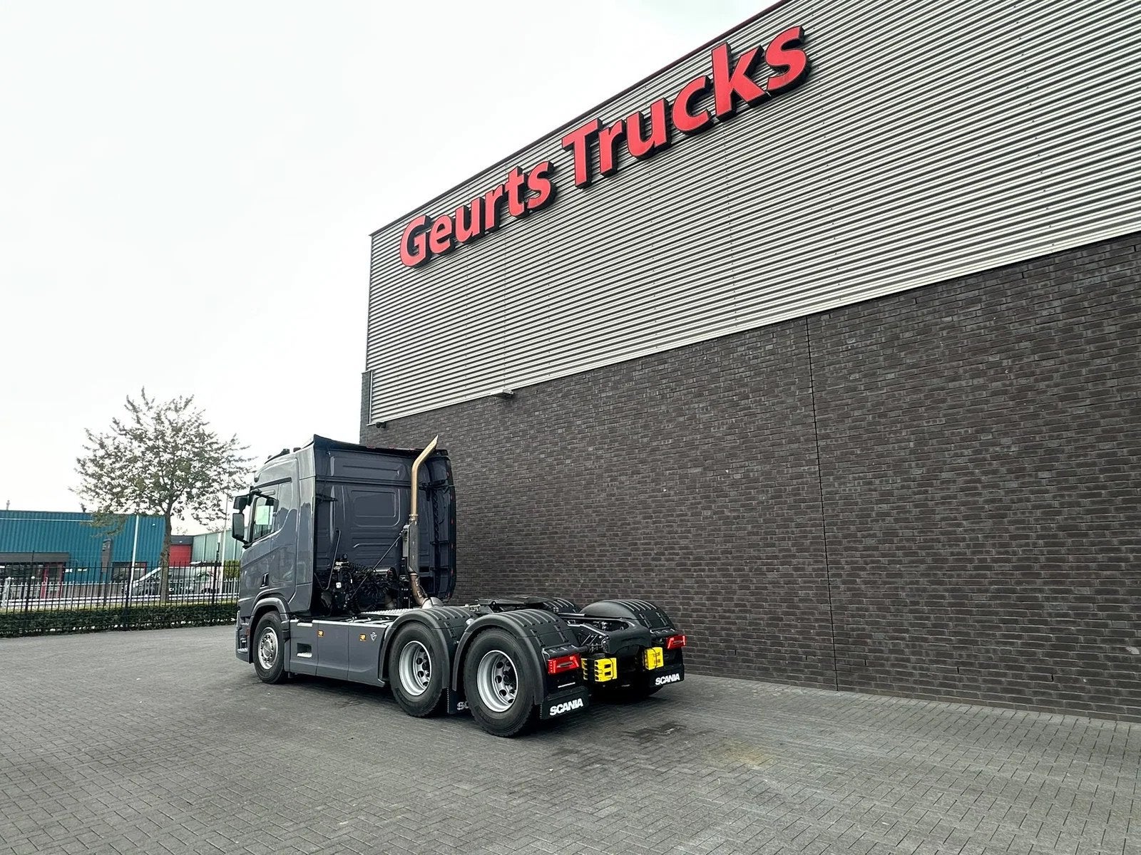 Scania R590 V8 NGS A 6X4 NB TREKKER/TRACTOR/SZM (bj 2025), Autos, Cuir, Argent ou Gris, Achat, Euro 6