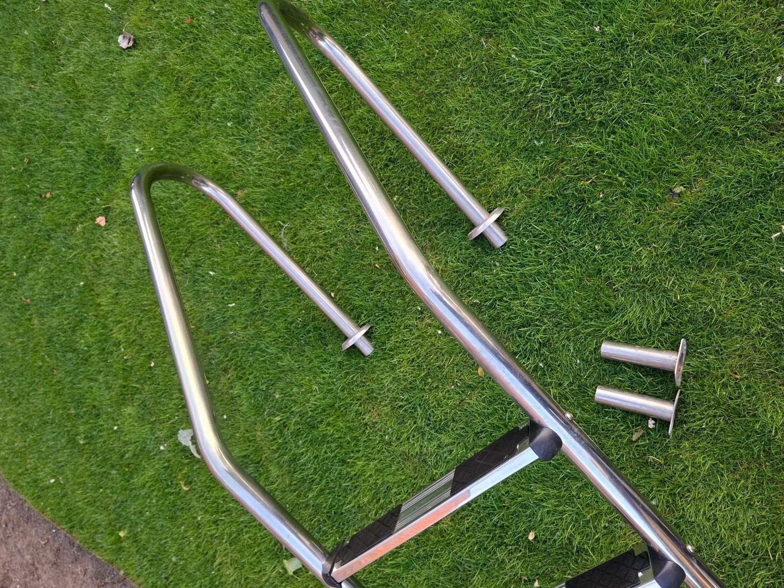 Zwembadladder, Ophalen