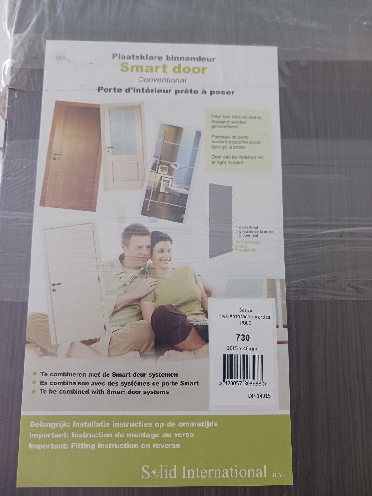 Nieuwe binnendeur, Doe-het-zelf en Bouw, Ophalen, Minder dan 80 cm, Binnendeur, Nieuw