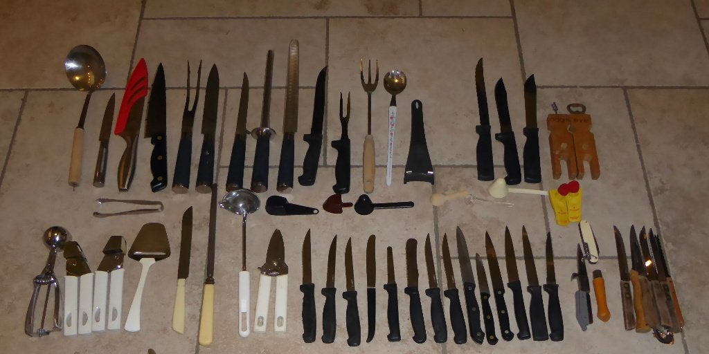 Grand lot d'ustensiles de cuisine/Idéal pour les débutants/K, Enlèvement, Utilisé
