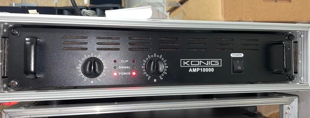 König Amp 10000, Muziek en Instrumenten, Ophalen, Zo goed als nieuw, Minder dan 500 watt, P.A.